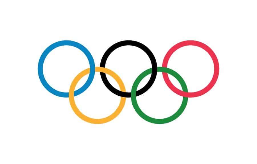 Die olympischen Ringe