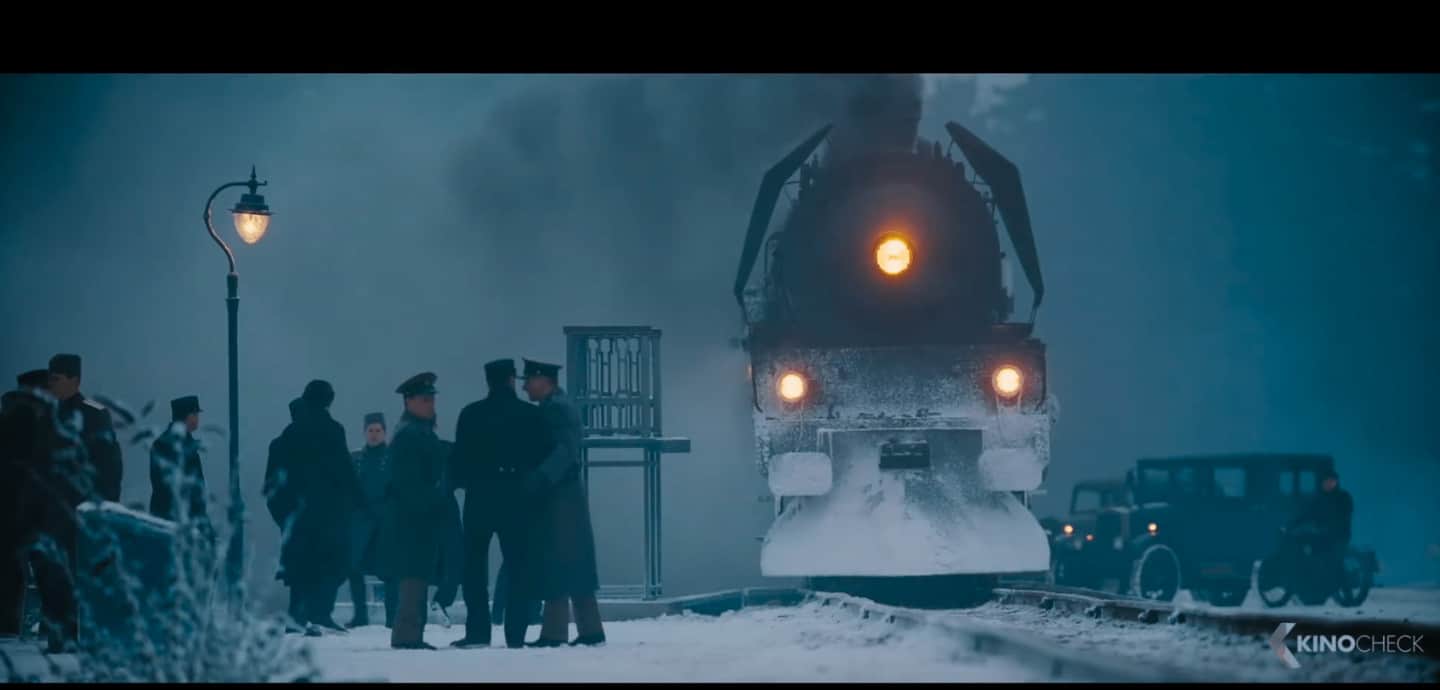 YouTube-Screenshot vom deutschen Trailer zu "mord im Orient-Express"